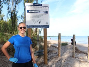 Jessica Van Zwol, a healthy watershed specialist with the St. Clair Region Conservation Authority, is shown in this file photo.