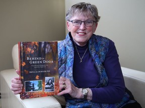 Erna de Burger Fex, of Sudbury, Ont., has written a book about her life growing up in Holland and Canada. FriesenPress Publishing, which published her book said, "Behind the Green Door is a collection of stories that will make you laugh but also may bring a tear to your eye while you read in vivid detail the challenges of an immigrant child and the struggles of being uprooted to a new land without understanding the language and traditions of this strange new world." To order a book, contact Erna at 705-671-2711, or visit friesenpress.com. John Lappa/Sudbury Star/Postmedia Network