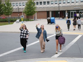 Laurentian University welcomes students to the fall semester in Sudbury, Ont. John Lappa/Sudbury Star/Postmedia Network