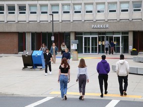 Laurentian University is welcoming students to the fall semester in Sudbury, Ont. on Tuesday September 7, 2021. John Lappa/Sudbury Star/Postmedia Network