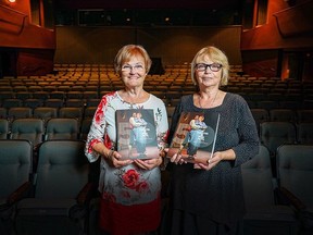 A Theatre in Five Acts: Fifty Years of Sudbury Theatre Centre, a tale with as much drama offstage as on, is told for the first time by writers Judi Straughan, left, and Vicki Gilhula.