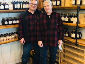 After completing renovations on the property and rebranding some of Maple Hill's specialty maple syrup products, new owners Céline and Michel Larivière are eager to welcome the public back to the farm. Supplied