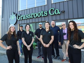 Staff are busy preparing for the grand opening of Grassroots Co. located on Lasalle Boulevard in Sudbury, Ont. John Lappa/Sudbury Star/Postmedia Network