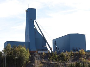 Thirty-nine employees at Vale's Totten Mine in Greater Sudbury are safe and back on surface following an incident in the shaft on Sunday. John Lappa/Sudbury Star/Postmedia Network
