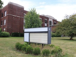 The former SCITS high school building in Sarnia. Paul Morden/Postmedia