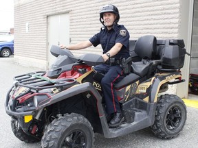 Timmins Police Const. Paul Colbey said traffic officers with the service will be patrolling area trail systems as well as conducting RIDE spot checks along various roadways this long weekend.

RICHA BHOSALE/The Daily Press