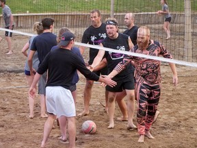 Mile High Courts' summer volleyball league included competitive and recreational divisions. (Chris Abbott/Norfolk and Tillsonburg News)