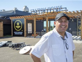 Tony Girogi is the founder and CEO of Sensi Brands Inc. Today the company opened a farm-gate marijuana store called Station House located on the same property that the company grows marijuana on in St. Thomas,. Derek Ruttan/Postmedia Network