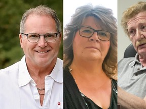 In Division 3 (Whitecourt Central, southwest of town), the candidates are Alan Deane, Donna Gerber and Coun. Ron Govenlock.