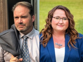 In Division 2 (Whitecourt West, to the north and west of town), the candidates are incumbent councillor and mayor John Burrows, and challenger Patricia MacNeil.