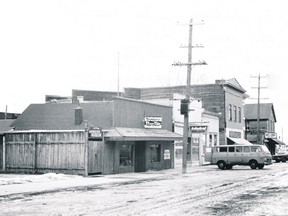 The first museum on Third Avenue S.W. in 1961. It was located in the former Eamor's Saddle Shop.