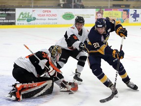 Teams from across the AJHL battled it out in the AJHL showcase this past weekend. Photo Submitted by David Ross