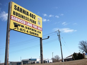 A woodlot section of Sarnia's 402 Business Park is being set aside for bat species at risk. (File photo)