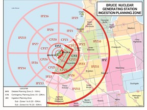 Saugeen Shores residents are asked to complete a five-minute survey to gauge behaviour in the unlikely event of a nuclear emergency at the Bruce Power  generating site at Tiverton.