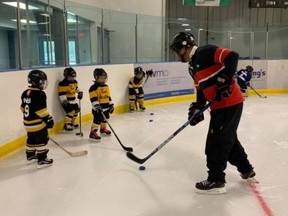 The Lucknow arena has resumed most of their activities with Covid-19 protocols in place, after missing a season due to the pandemic. The pre-tykes held a practice on Saturday, October 2, and the Lancer's held their home-game the following Saturday, October 9. Hannah MacLeod/Lucknow Sentinel