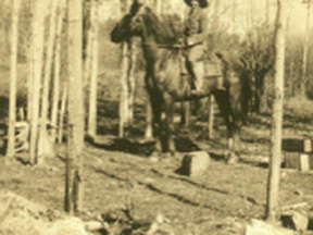 •	3322783 -- January 1931: “I travel by horseback – the only sensible or feasible way – on these roads … My territory has an area of about 600 square miles and it’s going to take me a few months to cover even half of it. … My trusty steed, called Duke, … We cover some long trails together both by dark and by daylight.” – Dr. Ella Margaret Strang 
Photograph: Great Aunt-Margaret, the Missionary Doctor by Jennifer Strang