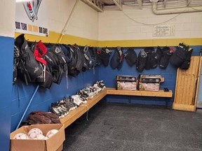 Massey Minor Hockey is supplying equipment for players in need at the Massey and Area Arena.