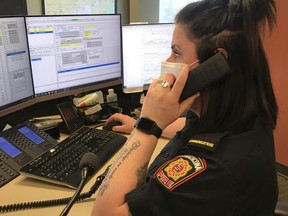 Every year hundreds of calls are accidentally made to 9-1-1. Emergency communications officers follow up on every disconnected call to see if the caller needs emergency services. Photo courtesy of Strathcona County