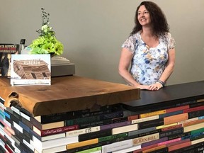 The Sherwood Park Bookworm, at 120 Wye Road, was awarded gold in the CommunityVotes.com 2021 bookstore category. Leanne Weisgerber, owner and operator, said it is exciting to win gold recognition is a big thing in the book store business. Photo Supplied