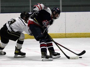 The Wetasksiwin Icemen had a battle with the Strathcona Bruins Friday night in Wetaskiwin.
Christina Max