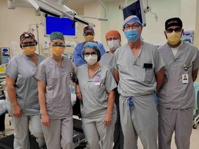 This team from HSN has successfully completed the very first bariatric surgery in northeastern Ontario. Supplied