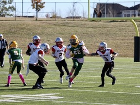 The Sherwood Park Rams are 2-3 on the season as they close out regular season play.  Photo Supplied