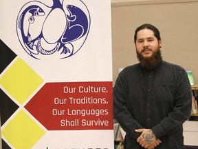 Tristan Lebrun is the new executive director of the Ojibway and Cree Cultural Centre.

Dariya Baiguzhiyeva/Local Journalism Initiative