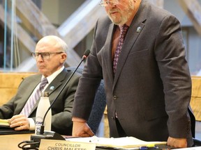 Coun. Chris Malette, chair of the city’s Green Task Force, said Monday joining Bee City Canada will help in small measure support a declining bee population around the world. POSTMEDIA FILE