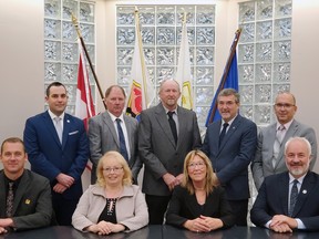 After confirming the election results last Friday, Wetaskiwin County’s new Council was sworn in prior to an Organizational meeting Monday.