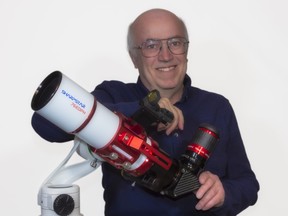 Alan Dyer is the co-author, along with Yarker's Terence Dickinson, of The Backyard Astronomer's Guide, the fourth edition of which has just been published.