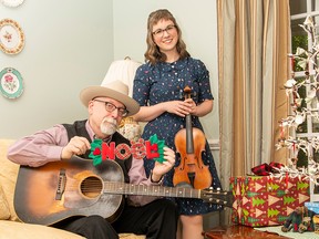 On This Christmas Day, a holiday album by Rankin native April Verch and Joe Newberry of the Missouri Ozarks, is available for pre-orders on Nov. 3, 2021 and releases digitally on Dec. 3, 2021. Photograph by Thomas Beck
