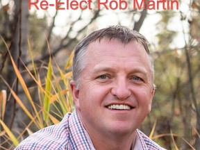 Rob Martin will be seeking a second term as trustee for the Grand Prairie Public School Division’s (GPPSD) board of trustees.