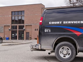 The Ontario Court building at 44 Queen Street in Brantford, Ontario. Brian Thompson/Brantford Expositor/Postmedia Network