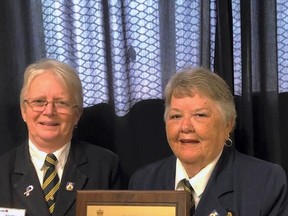 Photo supplied
Doreen Demers Ferguson received the Public Relations Officer of the Year award at the Massey Legion.