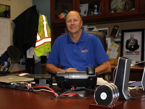 Bob Young is back at the mayor’s desk after handily winning a second term in Monday’s municipal election. (Ted Murphy)