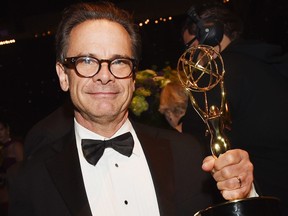 Actor Peter Scolari, winner of Outstanding Guest Actor in a Comedy Series for 'Girls,' attends the 68th Annual Primetime Emmy Awards Governors Ball at Microsoft Theater on Sept. 18, 2016 in Los Angeles, Calif.