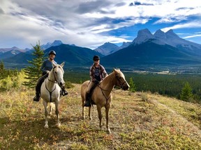 The Bow Valley Riding Association recently received a $13,335 grant from the Rural Communities Foundation to build a 720-metre fence around part of their riding area. Photo submitted.