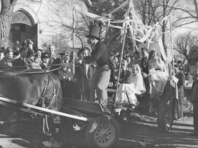 Barb and Ross Althouse celebrated their Platinum Wedding Anniversary on October 27. The couple was married in St. AndrewÕs Presbyterian Church Norwood in 1951. Rather than the traditional wedding car, their friends decided a horse and cart would be a better way to send off the happy couple; seventy years later I guess they were correct. THE ALTHOUSE FAMILY