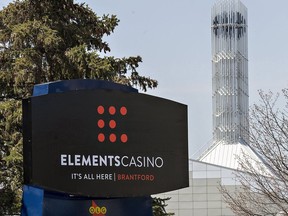 The City of Brantford received $896,832 from the Ontario Lottery Gaming Corp. as a quarterly payment for hosting the Elements Casino. Expositor file photo