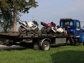 Brant OPP said that stolen vehicles were among property recovered after search warrants were executed at properties in Brant and Norfolk counties.