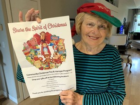Shirley Simons, of the Community Christmas Toy and Hamper Program in Paris, is getting ready to spread some cheer.