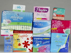 Zorra Township council has committed to providing free menstrual products at municipal facilities. Postmedia Network