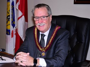 Roger Haley, mayor of Front of Yonge, is warden of the United Counties of Leeds and Grenville.