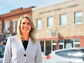 Gail Hundt is the CEO of the Chatham-Kent Chamber of Commerce. She's shown in a file photograph from 2019. Tom Morrison/Chatham This Week