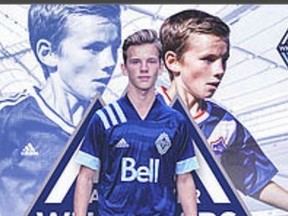 Isaac Charbonneau, of Cornwall, will be playing soccer at a high level this year in Vancouver. Handout/Cornwall Standard-Freeholder/Postmedia Network