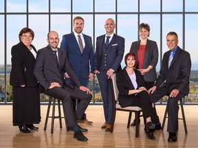 The faces on council’s 2021 portrait will be the same as the ones on this one from 2017 following the municipal election.