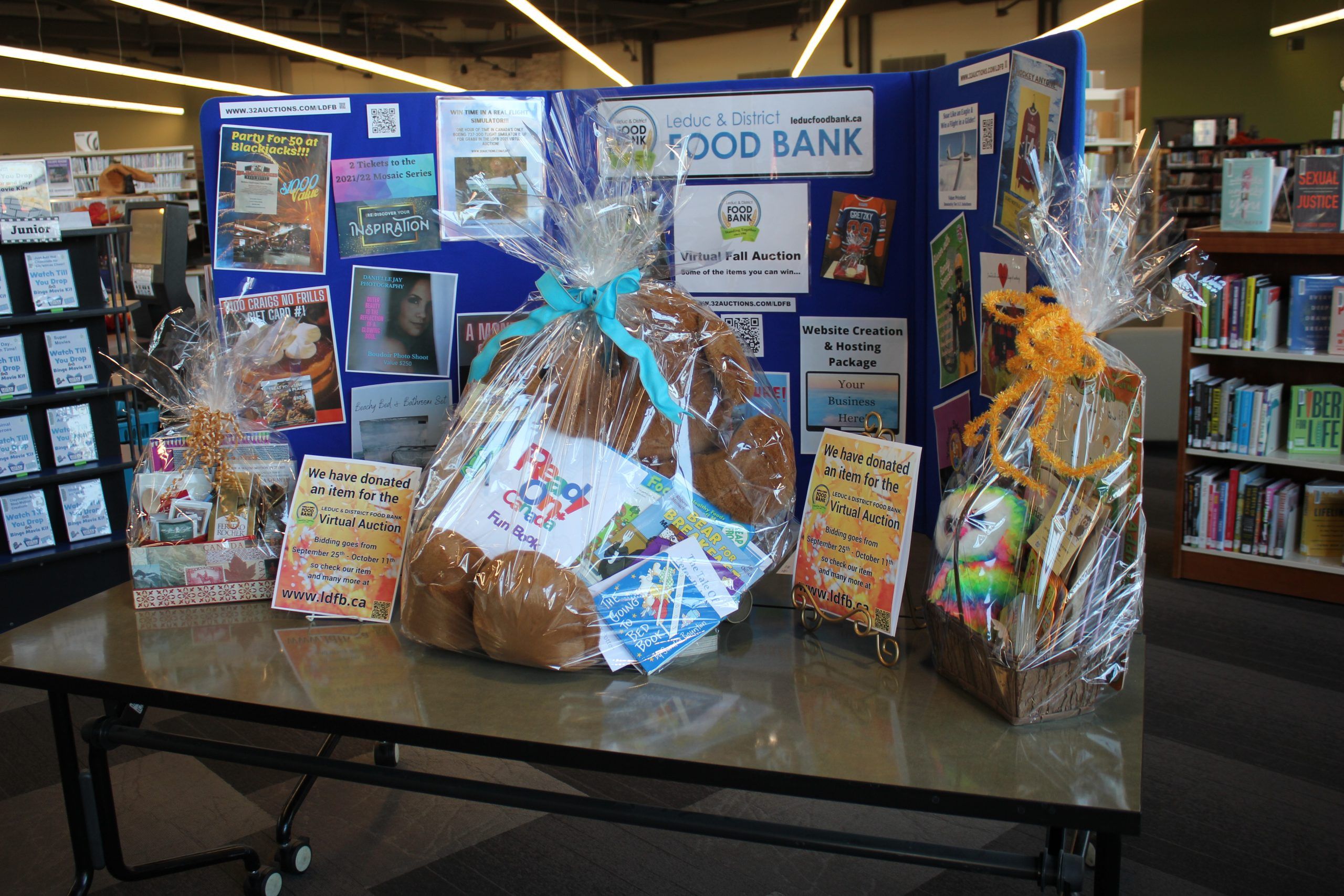 Bidders win out-of-the-box items in food bank auction | Leduc ...