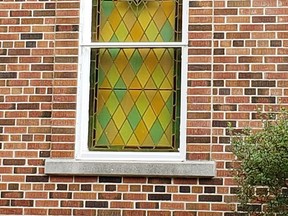 The Trinity Lutheran Church congregation have employed a business from London to install window coverings to help lower heat costs this winter. This company has attached a white frame around each window of the church in Ayton. Then, clear panes of glass will be cut to fit all of the shapes for each window, which on church windows will be very unique. It is hoped to have some of these clear panes installed by Christmas. The stain glass windows will still be visible. The congregation voted earlier to act on this recommendation from council to help reduce heat costs for now and in the future. The church was built in 1953, well before the time of environmentally friendly buildings.