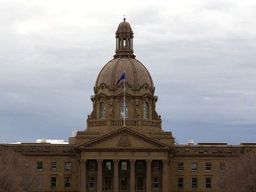 The Alberta Legislature in Edmonton. PHOTO BY IAN KUCERAK/POSTMEDIA.