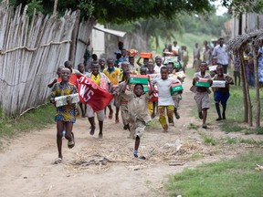 Children in West Africa and Central America have been receiving shoeboxes from generous Canadians for several years as part of Operation Christmas Child.